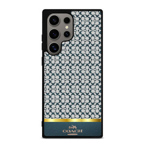 COACH NEW YORK ICON BLUE EMBLEM Samsung Galaxy S24 Ultra Case Cover