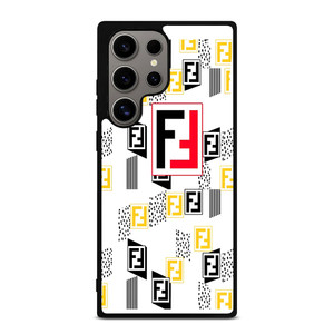 FENDI ROMA LOGO WHITE Samsung Galaxy S24 Ultra Case Cover