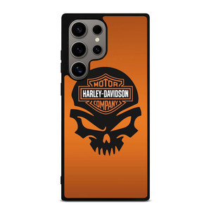 HARLEY DAVIDSON MOTORCYCLES COMPANY LOGO SKULL Samsung Galaxy S24 Ultra Case Cover