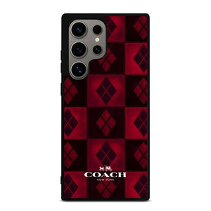 HARLEY QUINN LOGO COACH NEW YORK ICON Samsung Galaxy S24 Ultra Case Cover