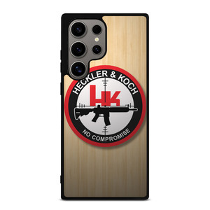HECKLER AND KOCH WOODEN LOGO Samsung Galaxy S24 Ultra Case Cover