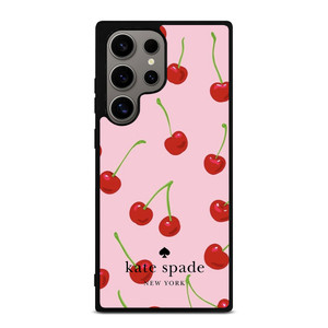 KATE SPADE NEW YORK LOGO CHERRY ICON Samsung Galaxy S24 Ultra Case Cover