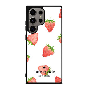 KATE SPADE NEW YORK LOGO STRAWBERRY ICON Samsung Galaxy S24 Ultra Case Cover