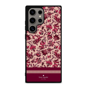 KATE SPADE NEW YORK RED FLORAL Samsung Galaxy S24 Ultra Case Cover