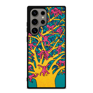 KEITH HARING COLOR FULL TREE Samsung Galaxy S24 Ultra Case Cover
