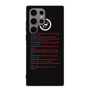 LYRICS OF TWENTY ONE PILOTS Samsung Galaxy S24 Ultra Case Cover