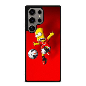 MANCHESTER UNITED BART SIMPSON Samsung Galaxy S24 Ultra Case Cover