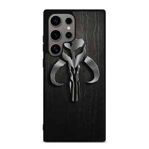 MANDALORIAN LEATHER LOGO Samsung Galaxy S24 Ultra Case Cover