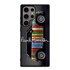 MINI COOPER CAR PAUL SMITH PATTERN Samsung Galaxy S24 Ultra Case Cover