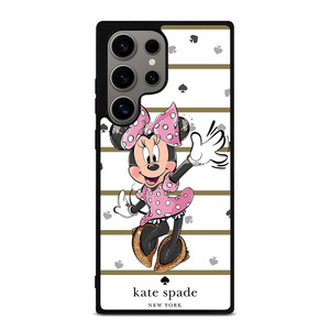 MINNIE MOUSE DISNEY KATE SPADE NEW YORK LOGO Samsung Galaxy S24 Ultra Case Cover