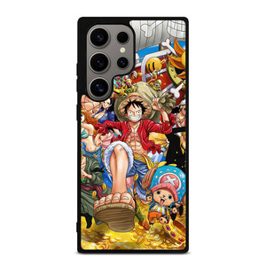 ONE PIECCE LUFFY AND FRIENDS Samsung Galaxy S24 Ultra Case Cover