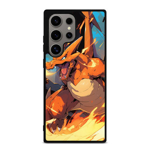 POKEMON CHARIZAR POCKET MONSTERS ART Samsung Galaxy S24 Ultra Case Cover