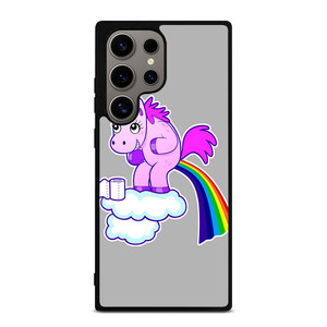 POOPING RAINBOW UNICORN Samsung Galaxy S24 Ultra Case Cover