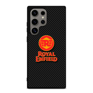 ROYAL ENFIELD MODERN LOGO CARBON Samsung Galaxy S24 Ultra Case Cover