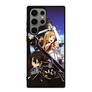SAO SWORD ART ONLINE KIRITO AND ASUNA Samsung Galaxy S24 Ultra Case Cover