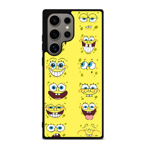 SPONGE BOB MOOD FACE Samsung Galaxy S24 Ultra Case Cover