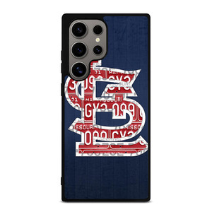 ST. LOUIS CARDINALS BASEBALL WOODEN LOGO Samsung Galaxy S24 Ultra Case Cover
