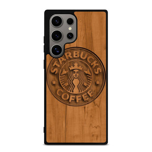 STARBUCKS COFFEE WOODEN LOGO Samsung Galaxy S24 Ultra Case Cover