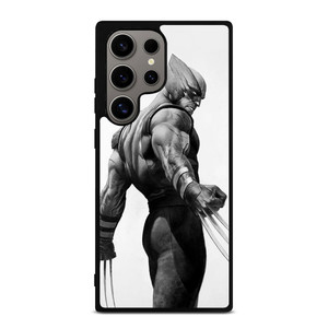 WOLVERINE X-MEN BLACK WHITE ART Samsung Galaxy S24 Ultra Case Cover