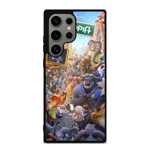 ZOOTOPIA CHARACTERS Disney Samsung Galaxy S24 Ultra Case Cover