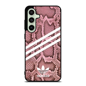 ADIDAS ORIGINALS STRIPES PINK SNAKE SKIN Samsung Galaxy S24 FE Case Cover