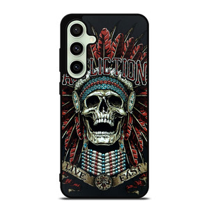 AFFLICTION SKULL INDIAN Samsung Galaxy S24 FE Case Cover