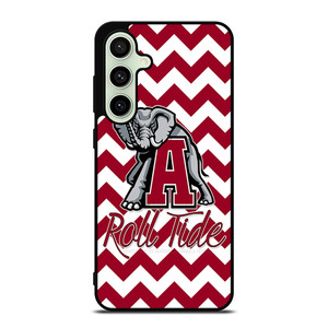 ALABAMA CRIMSON TIDE STRIP ROLL Samsung Galaxy S24 FE Case Cover