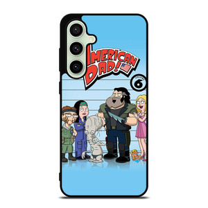 AMERICAN DAD CARTOON VOLUME 6 Samsung Galaxy S24 FE Case Cover