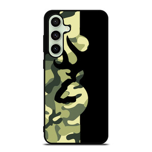 BROWNING LOGO CAMO BLACK Samsung Galaxy S24 FE Case Cover