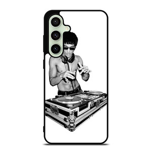 BRUCE LEE DJ DISK JOCKEY Samsung Galaxy S24 FE Case Cover