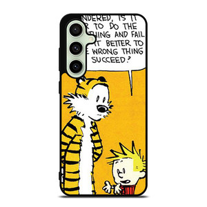 CALVIN AND HOBBES QUOTE Samsung Galaxy S24 FE Case Cover