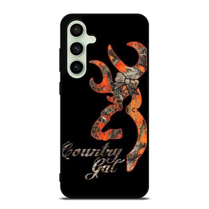 CAMO BROWNING COUNTRY GAL Samsung Galaxy S24 FE Case Cover