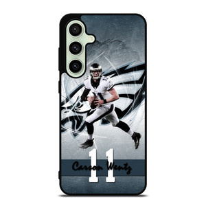 CARSON WENTZ 11 PHILADELPHIA EAGLES Samsung Galaxy S24 FE Case Cover