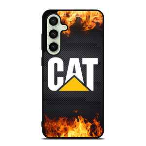 CATERPILLAR CAT TRACTOR LOGO FIRE Samsung Galaxy S24 FE Case Cover