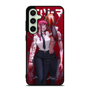 CHAINSAW MAN MANGA MAKIMA DENJI Samsung Galaxy S24 FE Case Cover