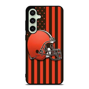 CLEVELAND BROWNS FLAG Samsung Galaxy S24 FE Case Cover