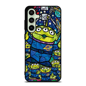 DISNEY TOY STORY ALIEN ART GLASS Samsung Galaxy S24 FE Case Cover