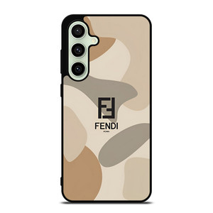 FENDI ROMA LOGO CAMO Samsung Galaxy S24 FE Case Cover