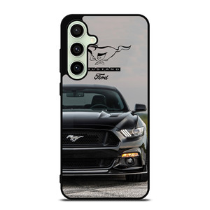 FORD MUSTANG CAR BLACK Samsung Galaxy S24 FE Case Cover