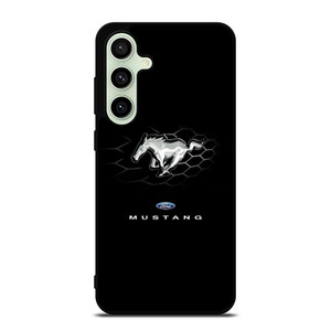 FORD MUSTANG LOGO BLACK Samsung Galaxy S24 FE Case Cover