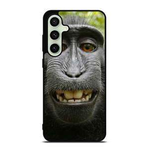 FUNNY MACACA NIGRA MONKEY SELFIE Samsung Galaxy S24 FE Case Cover