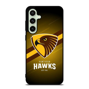 HAWTHORN HAWKS FOOTBALL CLUB LOGO AUSTRALIA TEAM Samsung Galaxy S24 FE Case Cover