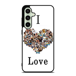 I LOVE LUKE BRYAN COLLAGE Samsung Galaxy S24 FE Case Cover