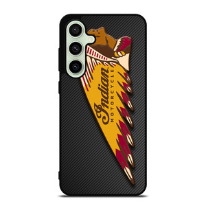 INDIAN MOTOR CYCLE CARBON LOGO Samsung Galaxy S24 FE Case Cover
