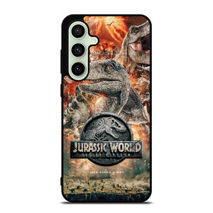 JURASSIC WORLD FALLEN KINGDOM POSTER Samsung Galaxy S24 FE Case Cover