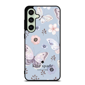 KATE SPADE NEW YORK LOGO BUTTERFLY PATTERN Samsung Galaxy S24 FE Case Cover