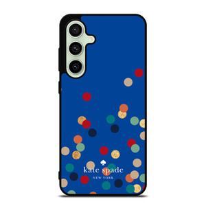KATE SPADE NEW YORK LOGO SPARKLE POLKADOTS ICON Samsung Galaxy S24 FE Case Cover