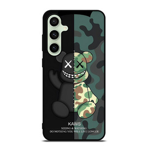 KAWS CAMO SEEING AND WATHING Samsung Galaxy S24 FE Case Cover