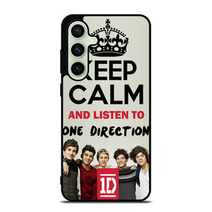 KEEP CALM AND LISTEN TO ONE DIRECTION Samsung Galaxy S24 FE Case Cover