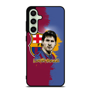 LIONEL MESSI BARCELONA ART Samsung Galaxy S24 FE Case Cover